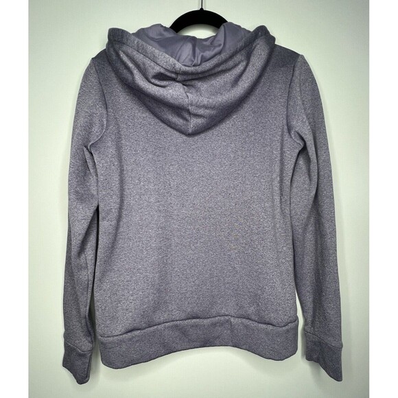 The North Face Full Zip Womens Purple Big Logo Jacket Sz Medium - Picture 5 of 9